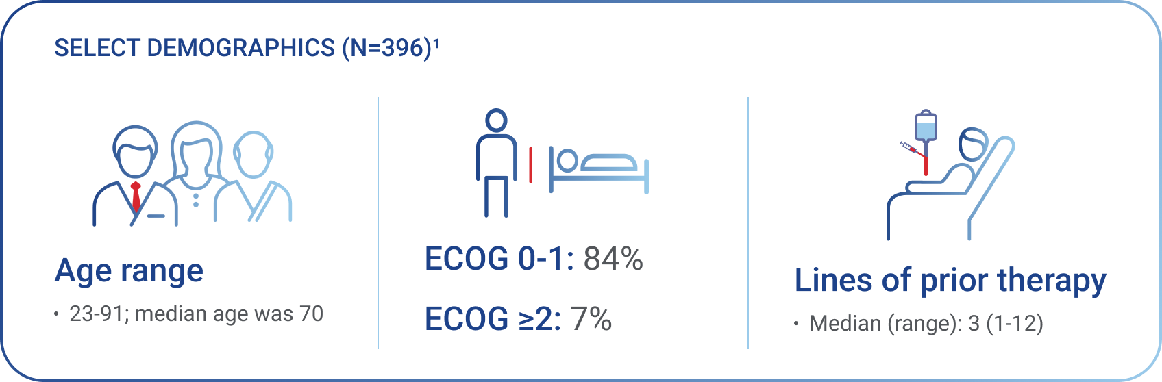 Demographics of R/R LBCL patients in CIBMTR registry